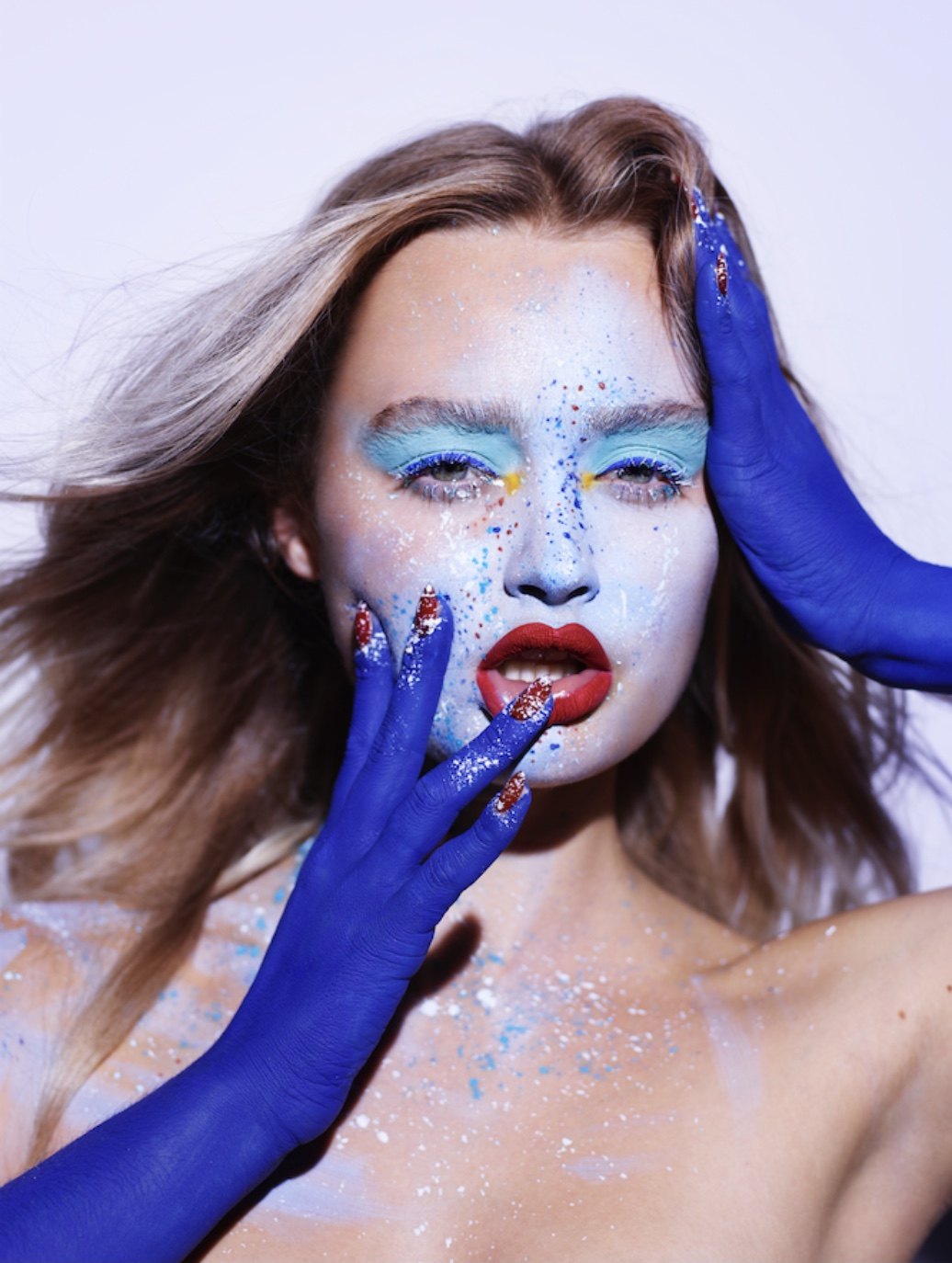 Hunger — Colour Crush: Acid Pop Art Beauty Looks