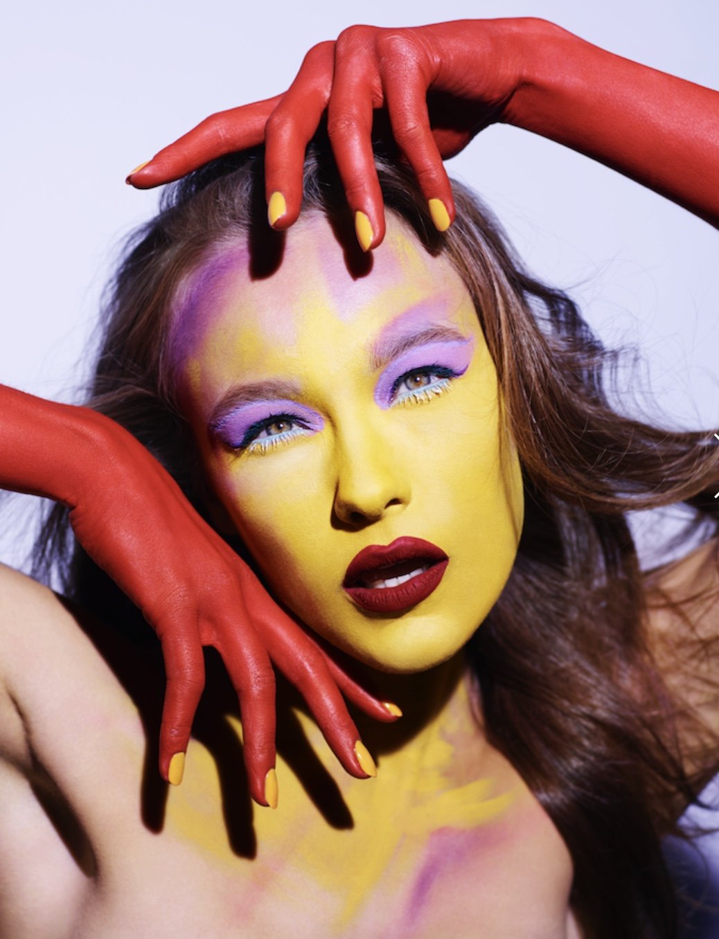 Hunger — Colour Crush: Acid Pop Art Beauty Looks