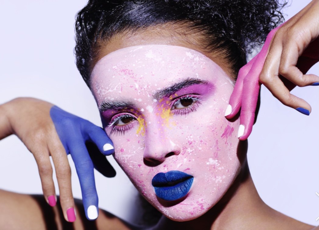 Hunger — Colour Crush: Acid Pop Art Beauty Looks