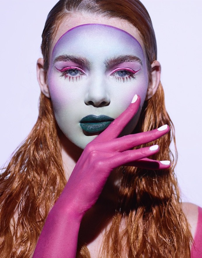 Hunger — Colour Crush: Acid Pop Art Beauty Looks