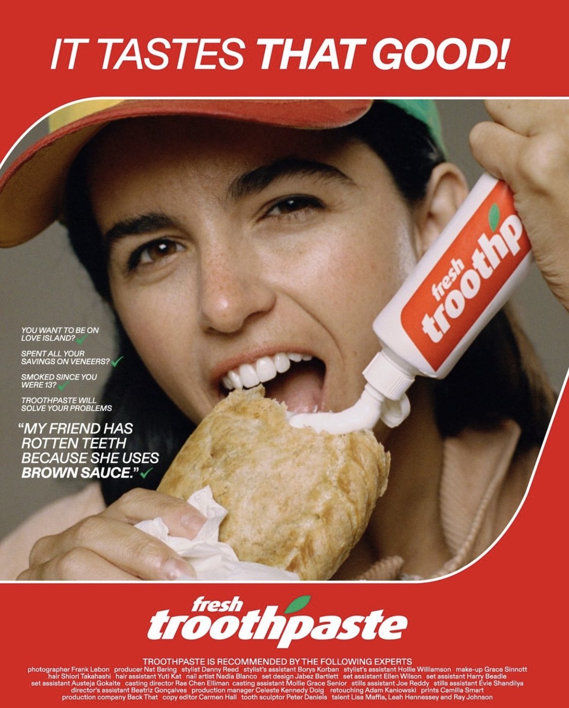 The Face — Fresh Troothpaste