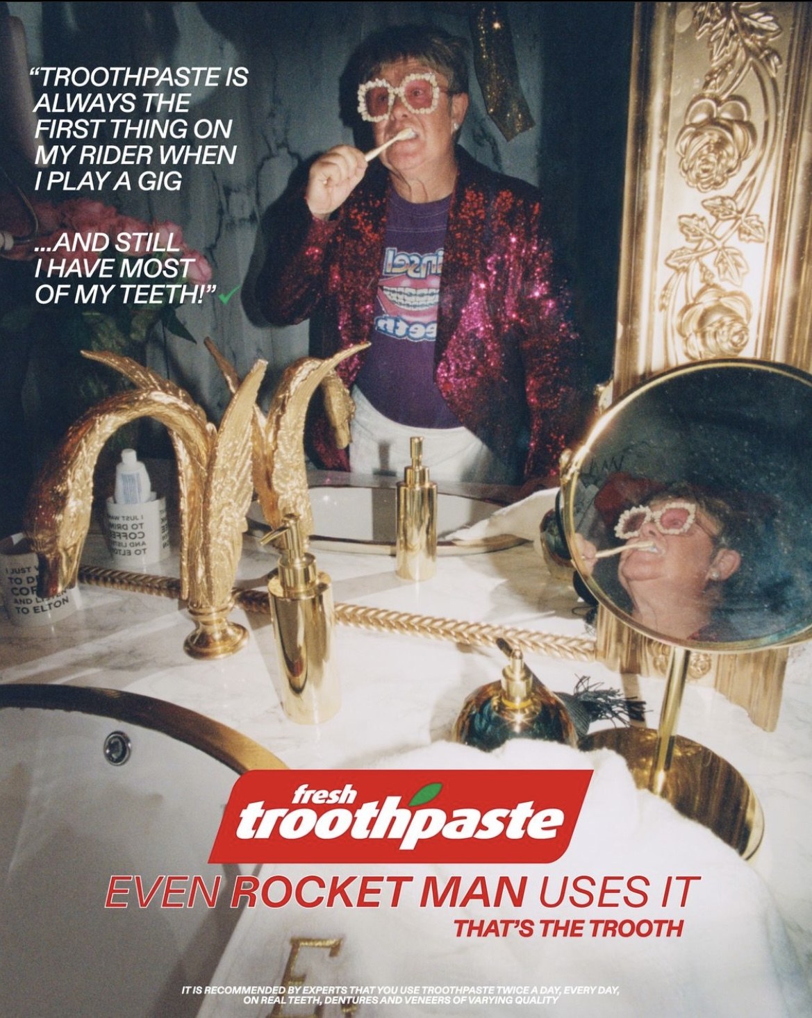 The Face — Fresh Troothpaste