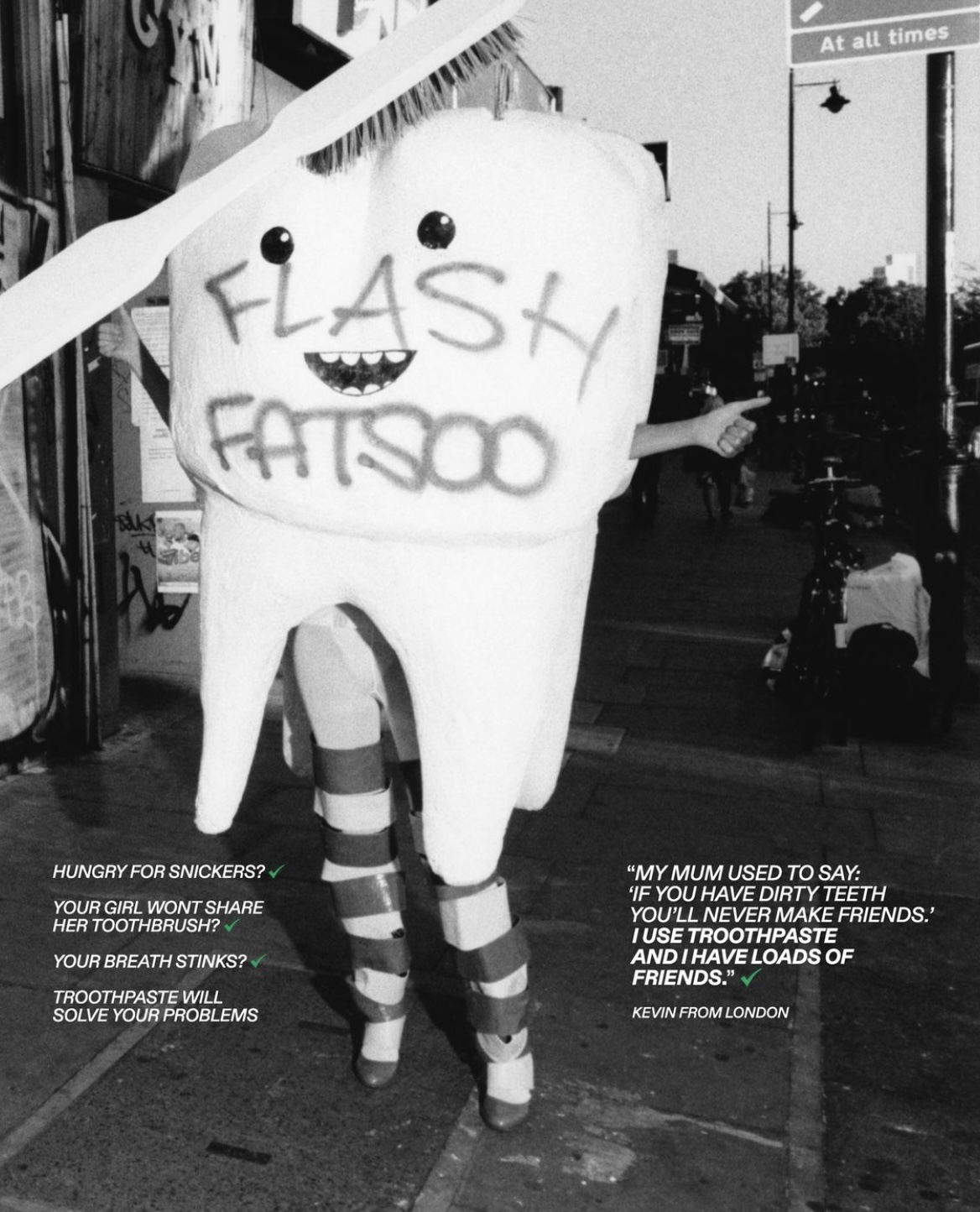 The Face — Fresh Troothpaste